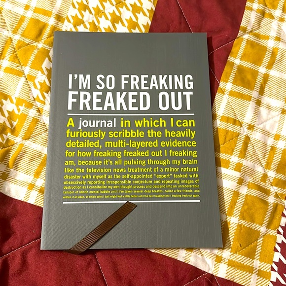 Knock Knock Other - I’m So Freaking Freaked Out Journal by Knock Knock